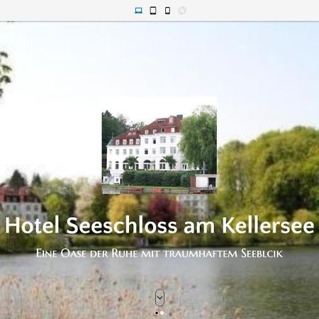 See Schlosshotel Am Kellersee Eutin Buitenkant foto