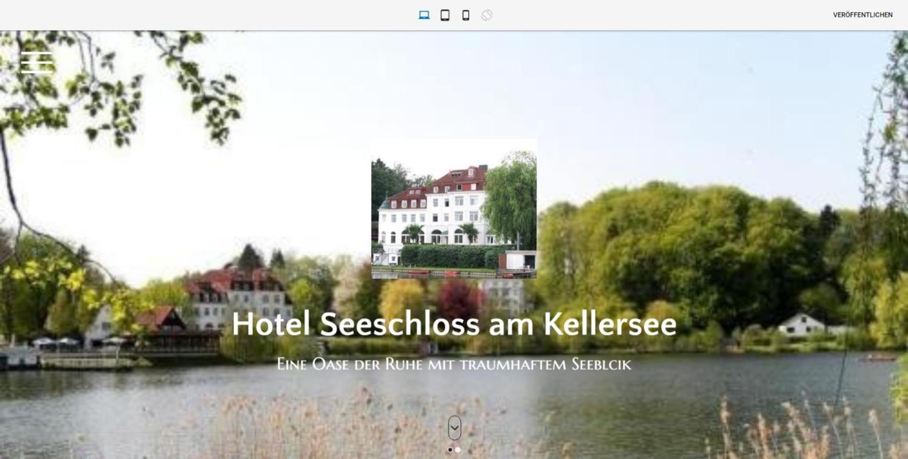 See Schlosshotel Am Kellersee Eutin Buitenkant foto